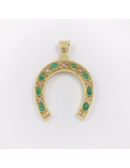 Colgante herradura en oro 18kt