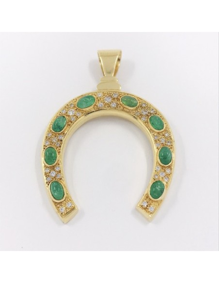 Colgante herradura en oro 18kt