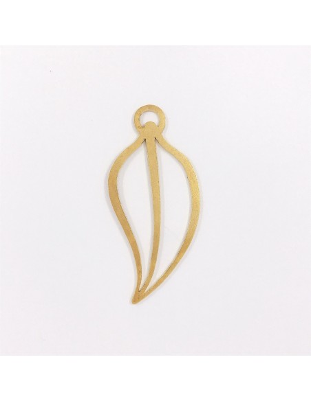 Colgante hoja TOUS en oro 18kt