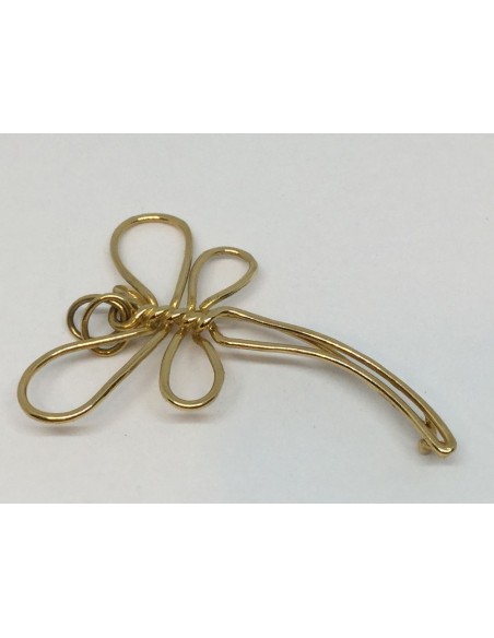 Aguja Tous de oro en forma de libÃ©lula