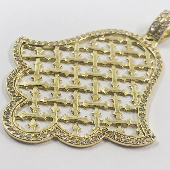 Colgante de oro 18kt.