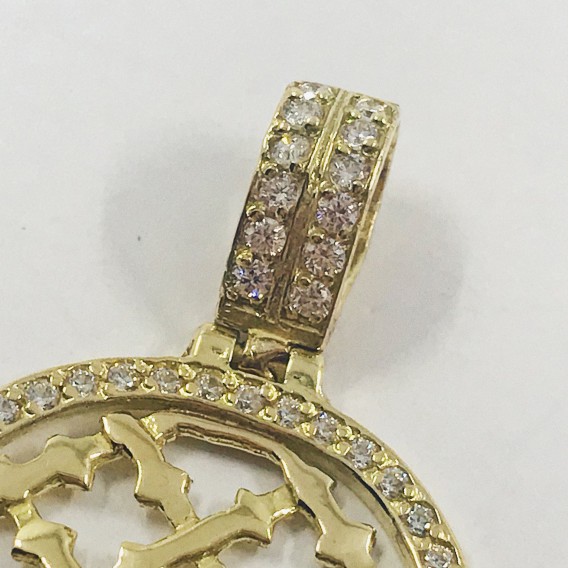Colgante de oro 18kt.