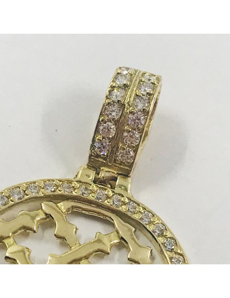 Colgante de oro 18kt.