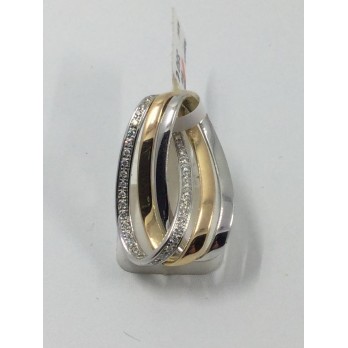 Colgante de oro y brillantes