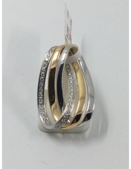 Colgante de oro y brillantes