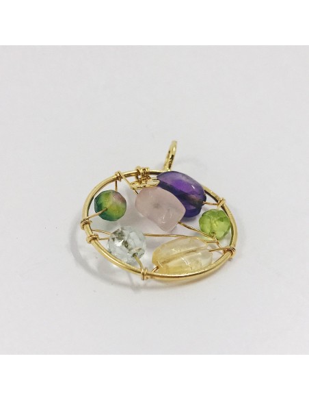 Colgante tous en oro 18kt.