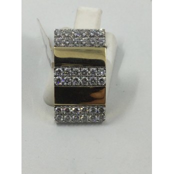 Colgante en oro y brillantes