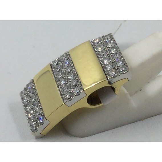 Colgante en oro y brillantes