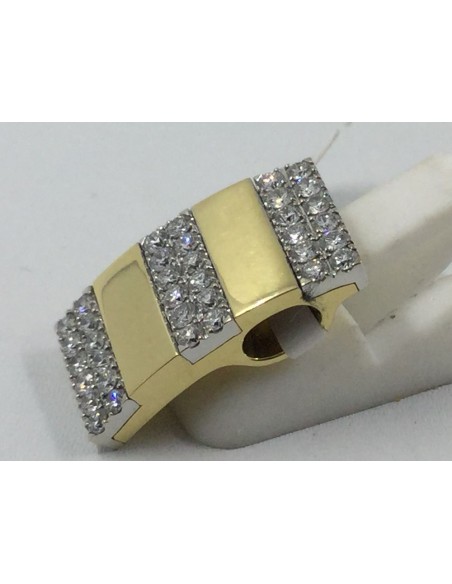 Colgante en oro y brillantes