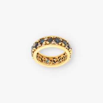 Anillo en oro 18kt con diamantes de la  GalerÃ­a del coleccionista 2