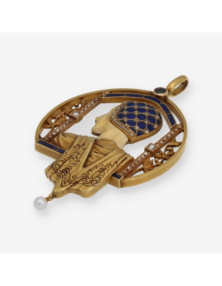 Colgante Masriera oro 18kt