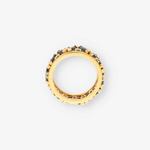 Anillo en oro 18kt con diamantes de la  GalerÃ­a del coleccionista