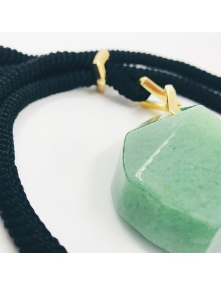 Colgante TOUS con piedra verde