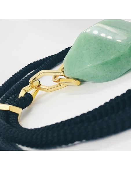 Colgante TOUS con piedra verde