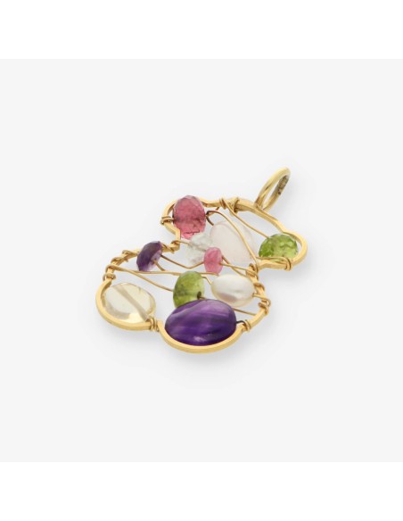 Colgante Oso tous en oro 18kt.