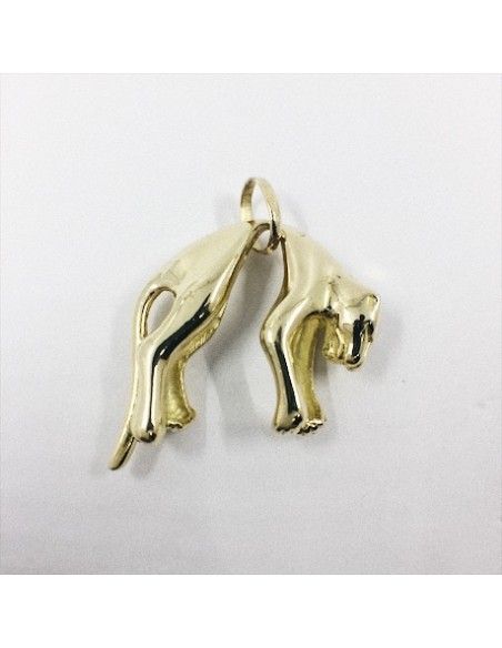 Colgante pantera en oro