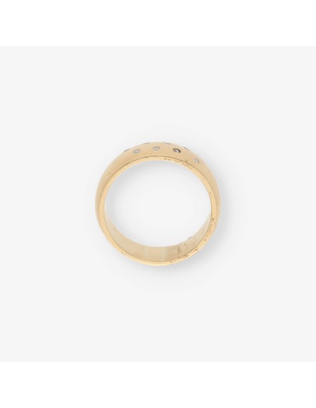 Anillo en oro 18kt con brillantes