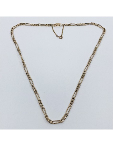 Cadena estilo Cartier en oro 18kt