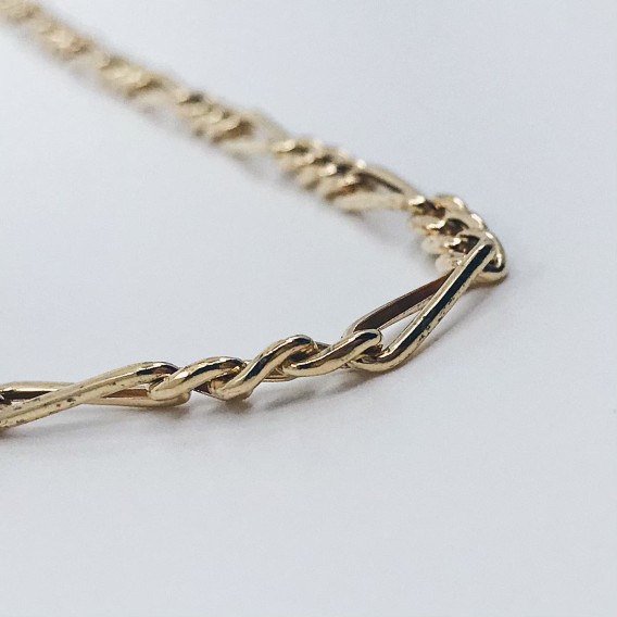 Cadena estilo Cartier en oro 18kt