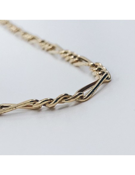 Cadena estilo Cartier en oro 18kt