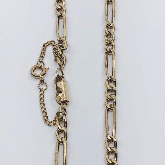 Cadena estilo Cartier en oro 18kt