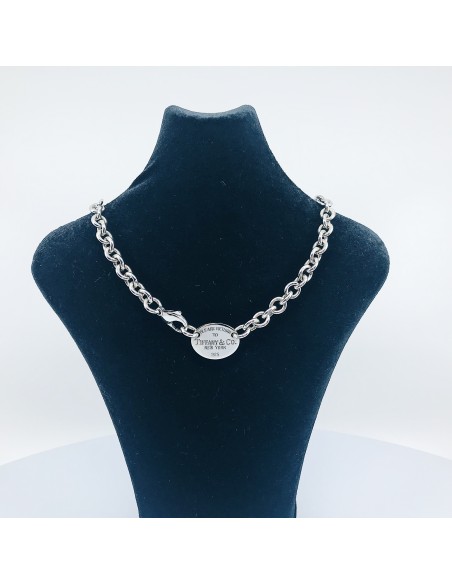 Colgante Tiffany en plata.