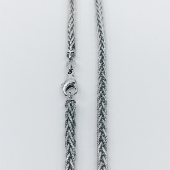 CordÃ³n en oro Blanco 18kt