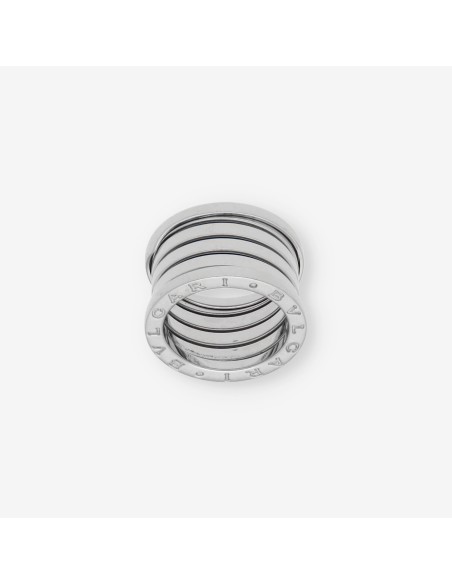 Anillo Bulgari BZero de 5 bandas en oro blanco 18kt
