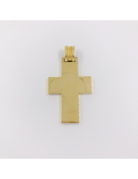 Colgante cruz de oro 18kt