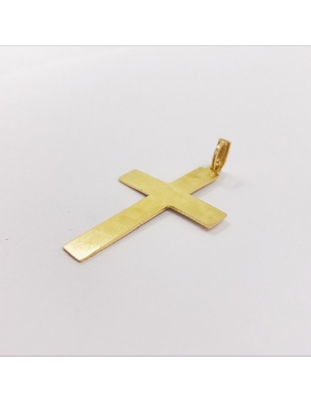 Colgante cruz de oro 18kt