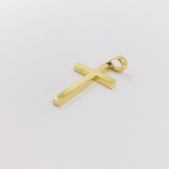 Colgante cruz de oro 18kt