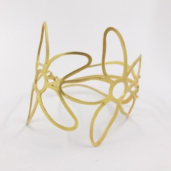 Pulsera rÃ­gida Tous oro 18kt.