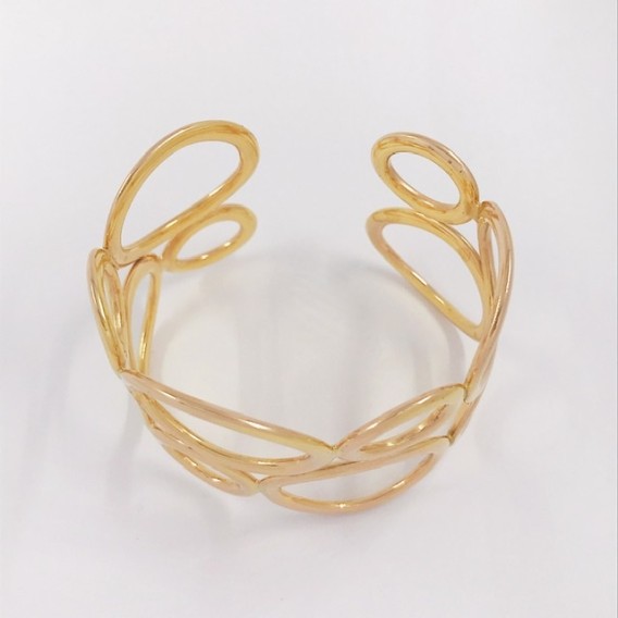Pulsera esclava en oro 18kt.
