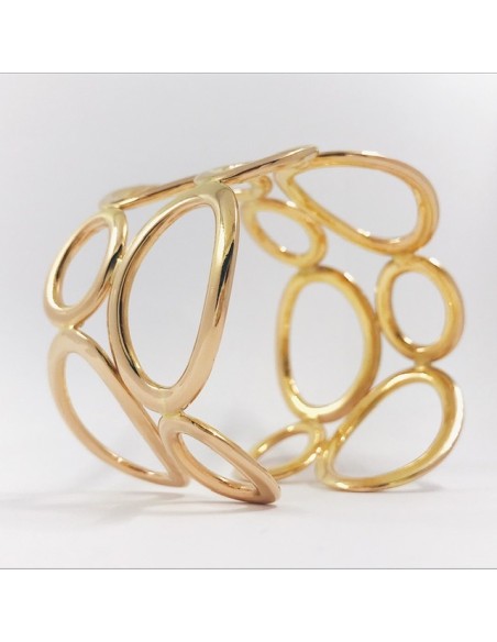 Pulsera esclava en oro 18kt.