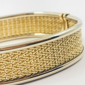 Pulsera esclava en oro 18kt 2
