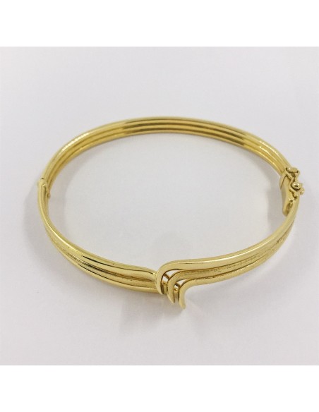 Pulsera esclava en oro 18kt