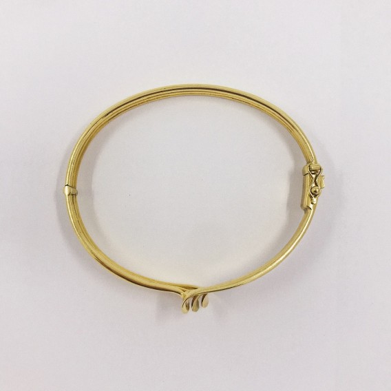 Pulsera esclava en oro 18kt