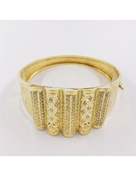 Pulsera esclava en oro 18kt