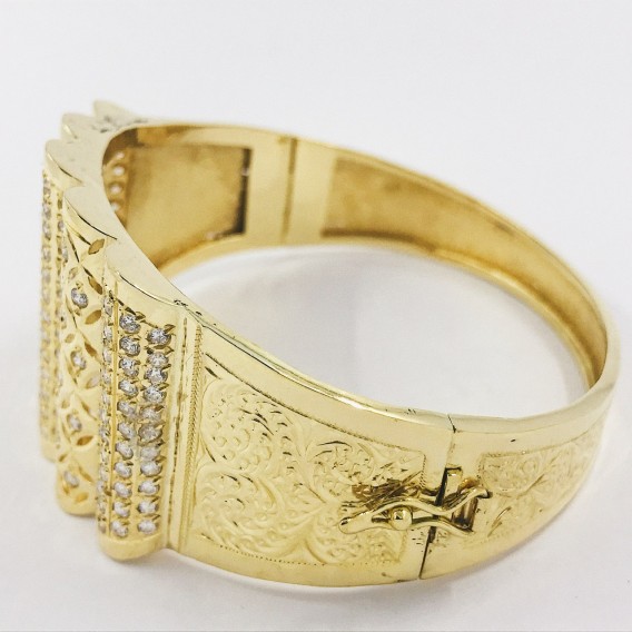 Pulsera esclava en oro 18kt