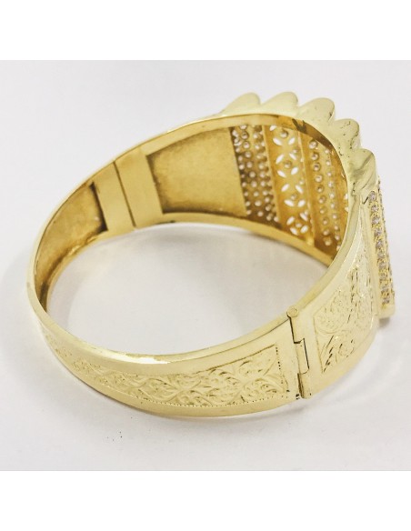 Pulsera esclava en oro 18kt