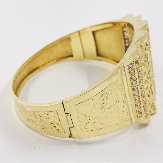 Pulsera esclava en oro 18kt