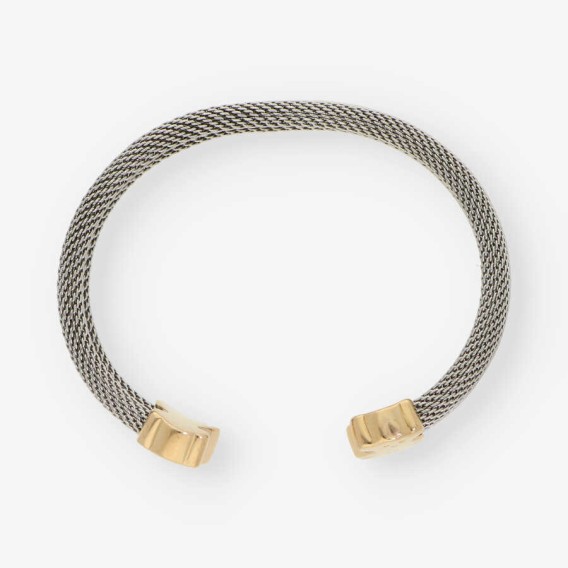Pulsera esclava Tous en acero y oro