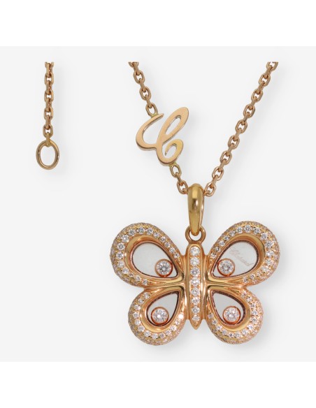 Collar Chopard Happy Butterflies con Certificado