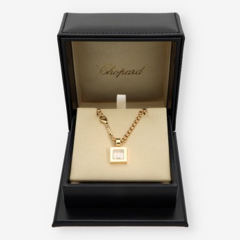Collar Chopard Happy Diamond oro 18kt 2