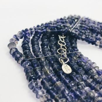 Gargantilla Tous en oro blanco 18kt con amatistas 2