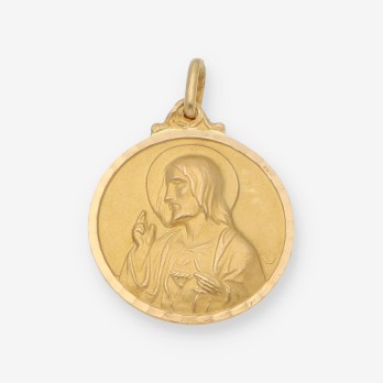 Medalla en oro 18kt