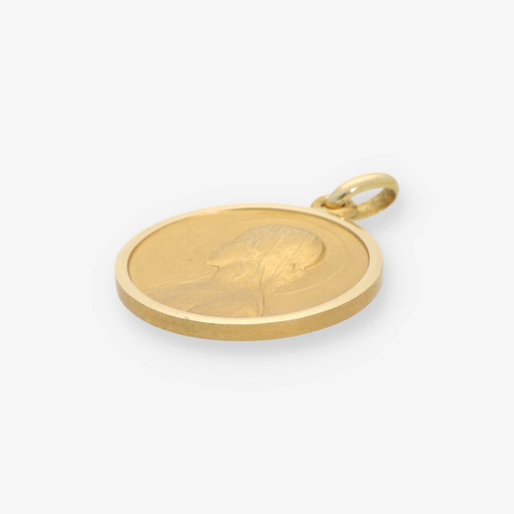 Medalla en oro 18kt