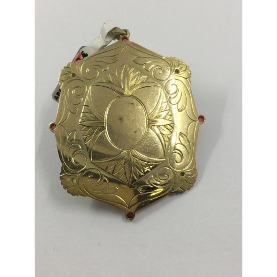 Colgante de la Virge y el NiÃ±o en oro, marfil y esmaltes