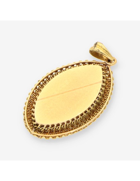 Medalla oro y esmalte