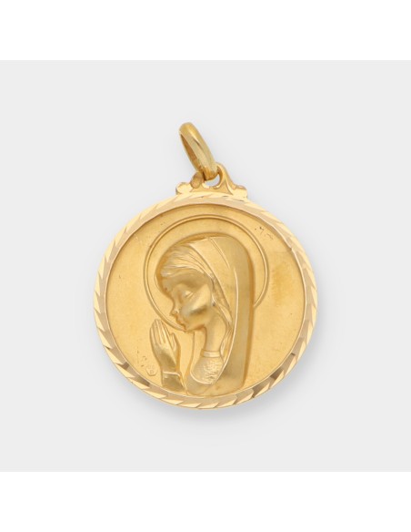 Colgante oro 18kt virgen niÃ±a